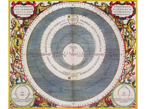 Universum med jorden i centrum. Vetenskapliga revolutionen - läromedel historia åk 7,8,9